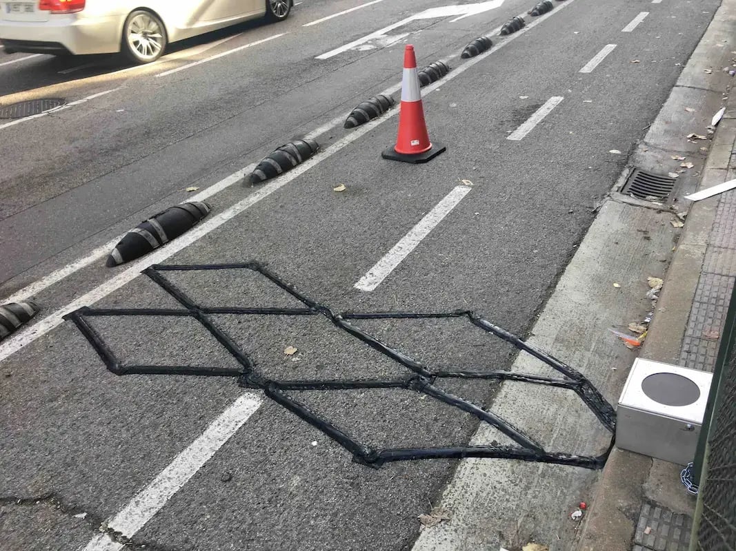 Entdecken Sie mit Easy-ZELT die Richtung der Radfahrer.
