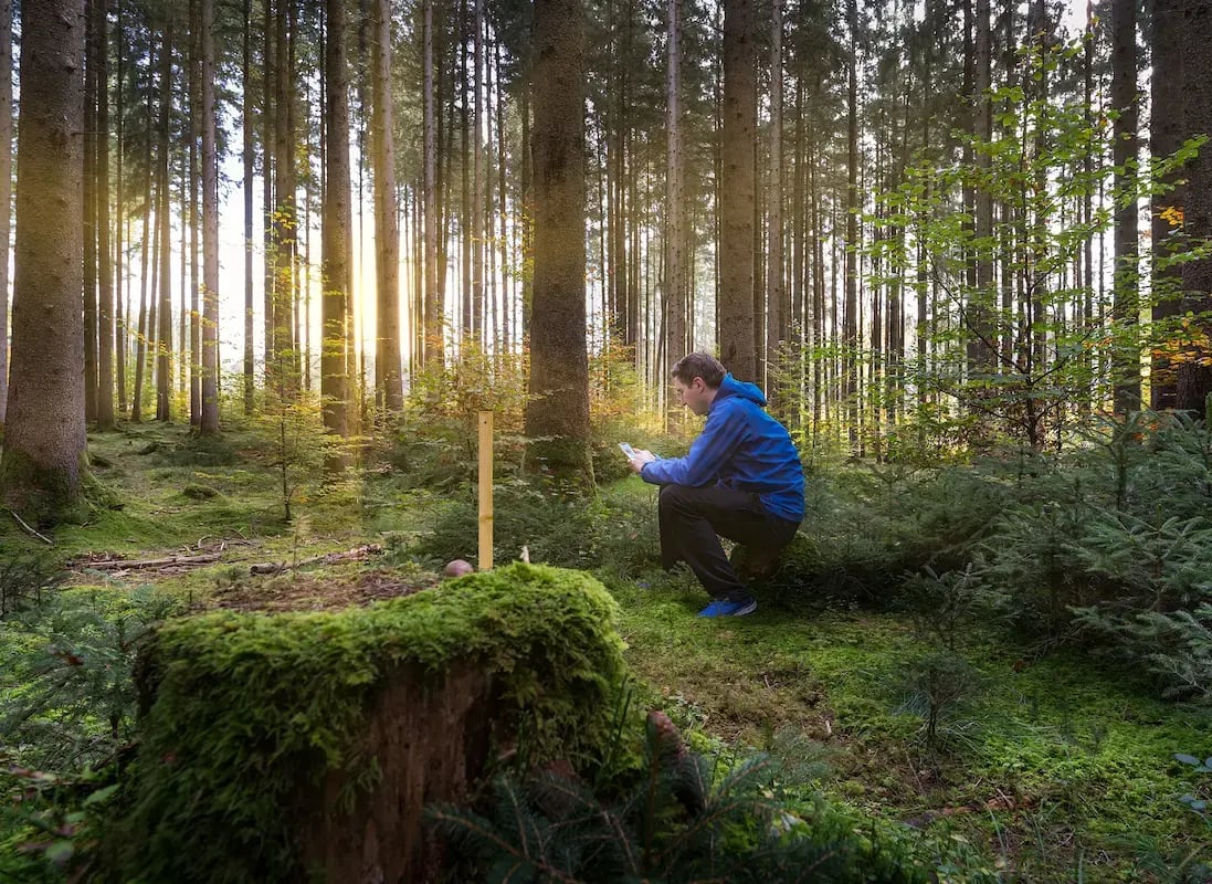 Wanderzähler, der einfach zu installieren und einzurichten ist.